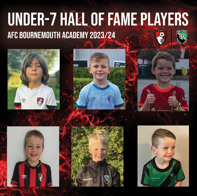 UNDER-7 NFFA PLAYERS PROGRESS TO AFC BOURNEMOUTH ACADEMY