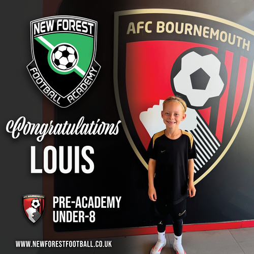 LOUIS PUTS THE WORK IN WITH AFC BOURNEMOUTH 👏🍒