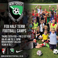 Load image into Gallery viewer, Feb Half-Term Football Camps: Brockenhurst College