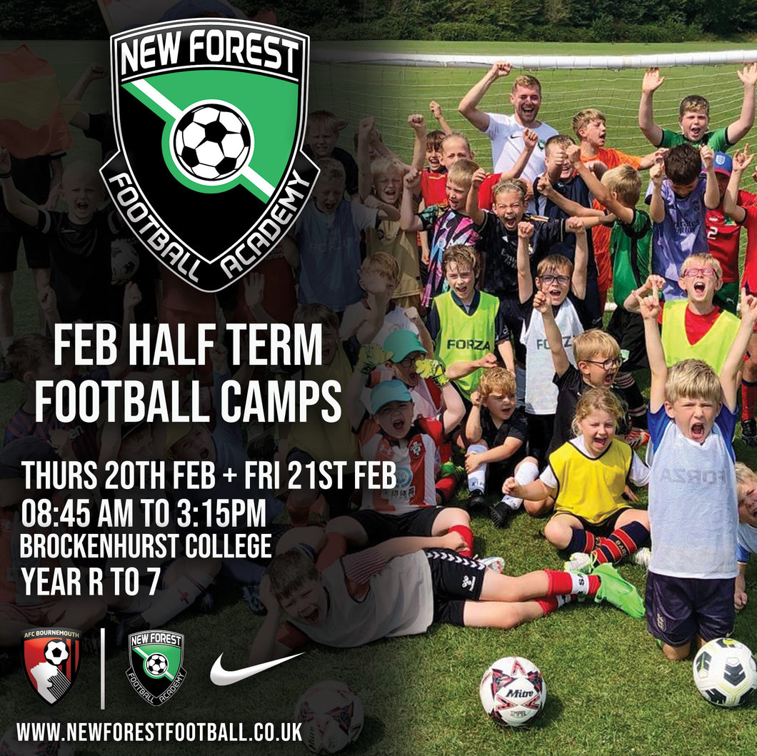 Feb Half-Term Football Camps: Brockenhurst College