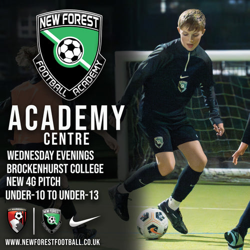 New Forest Football Academy Centre (U10 to U13) Spring Term 2  (2024/25 Season)