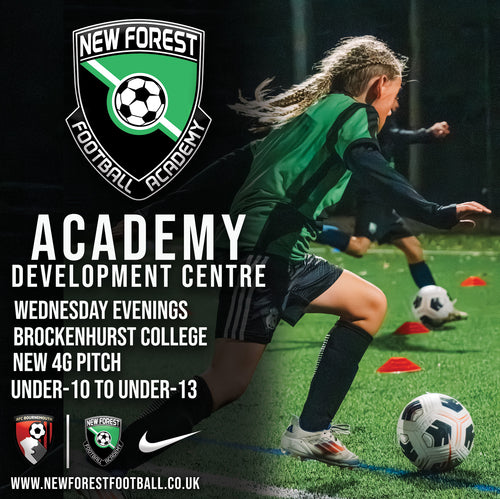 New Forest Football Academy Centre (U10 to U13) Autumn Term 2 (2025/26 Season)