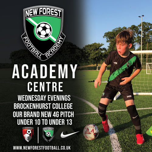 New Forest Football Academy Centre (U10 to U13) Autumn Term 1 (2025/26 Season)