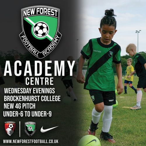 New Forest Football Academy Centre (U6 to U9) Spring Term 2  (2024/25 Season)