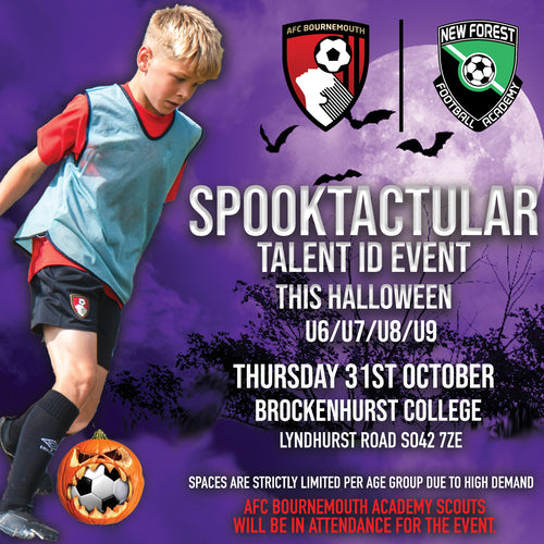 Spooktacular Talent Showcase: U6, U7, U8 & U9 Players