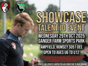 Showcase Talent ID Event: Romsey - 29th October 2025