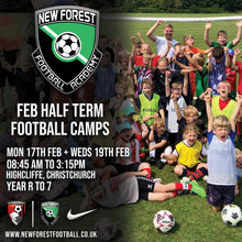 Load image into Gallery viewer, Feb Half-Term Football Camps: Highcliffe