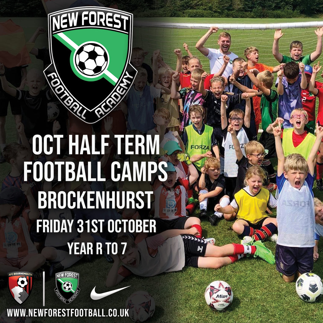 October Holiday Football Camp: Brockenhurst