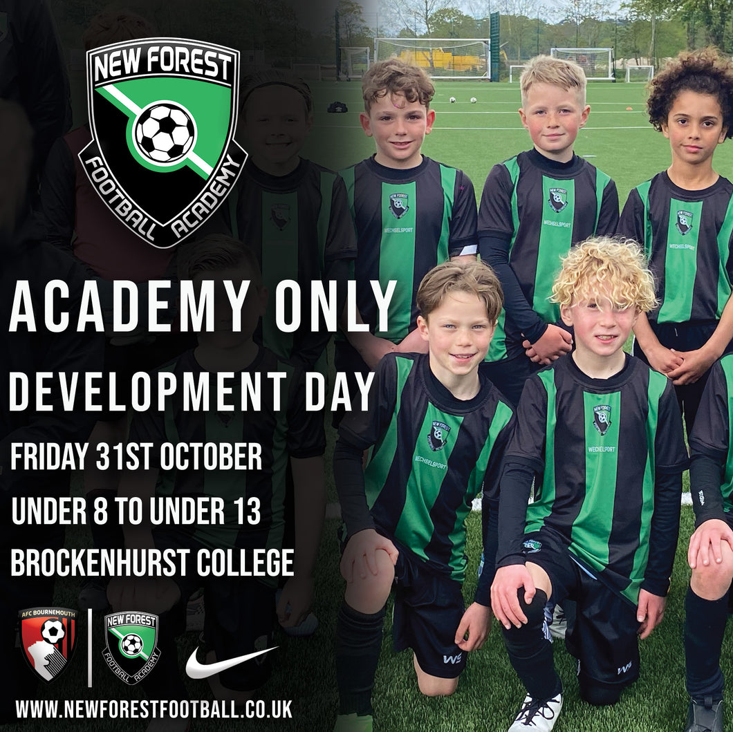 October Half-Term Academy Player Development Day
