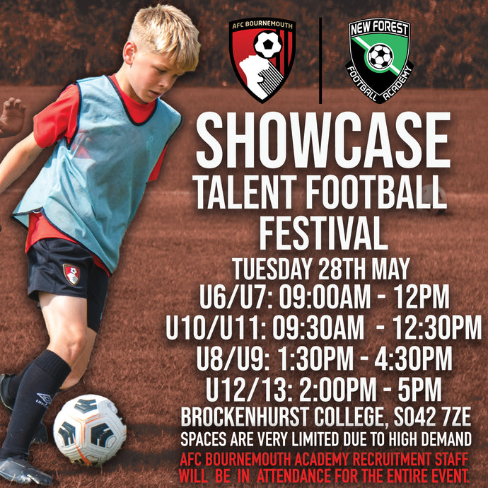 Showcase Talent Football Festival: Brockenhurst College.